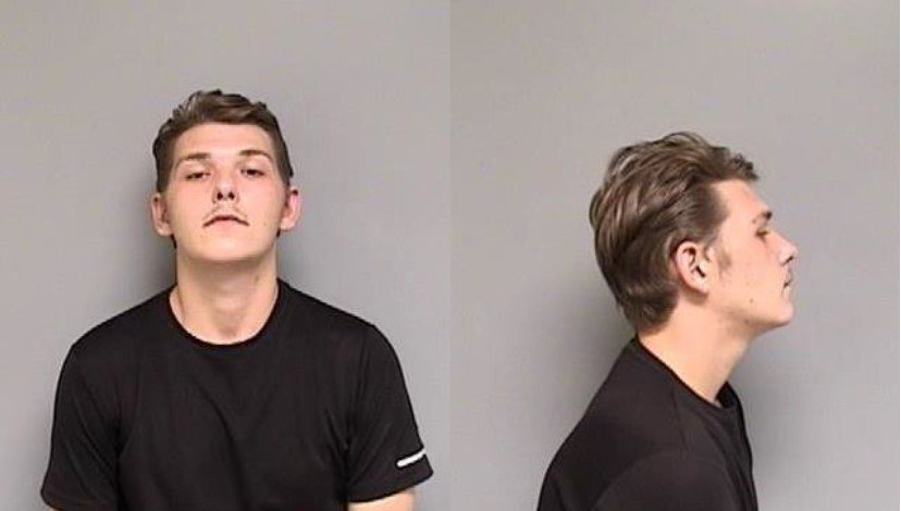 Tylor Walton, 21, of Houston has been arrested and charged with felony burglary of a building after an early morning break in at Dovetail Antiques in downtown Katy.